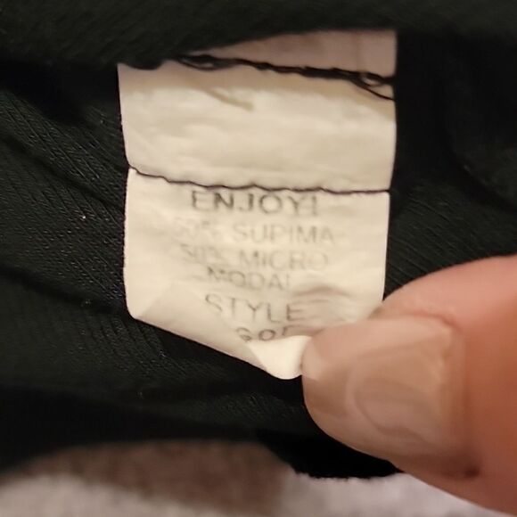 Michael Stars side sequin black tank - Picture 7 of 9